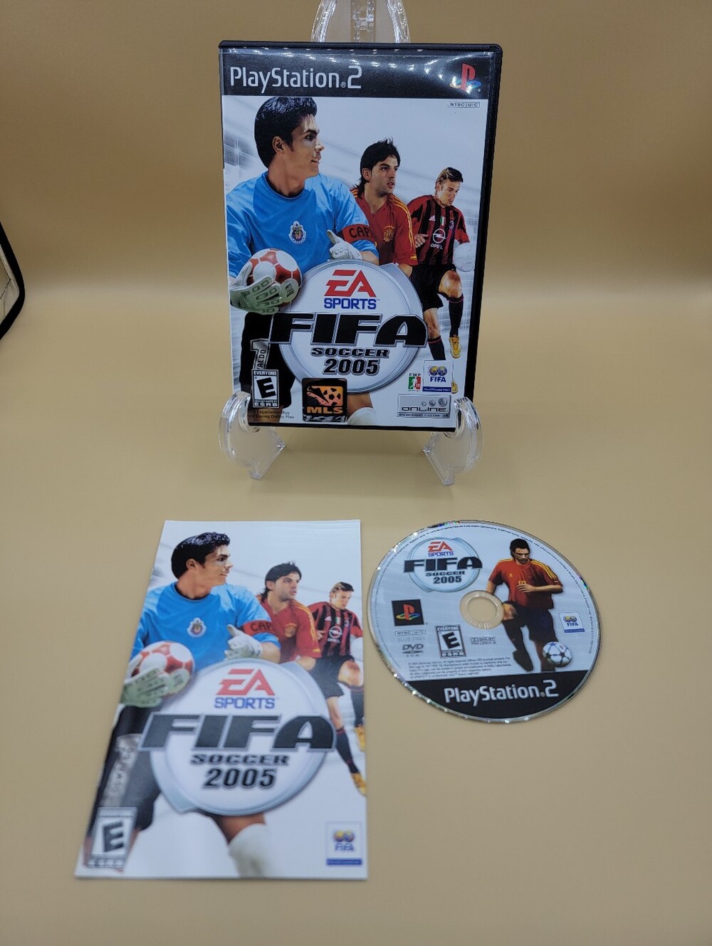 FIFA Soccer 2005 Sony PlayStation 2 PS2, 2004 Licensed MLS Manual FMF EA Sports